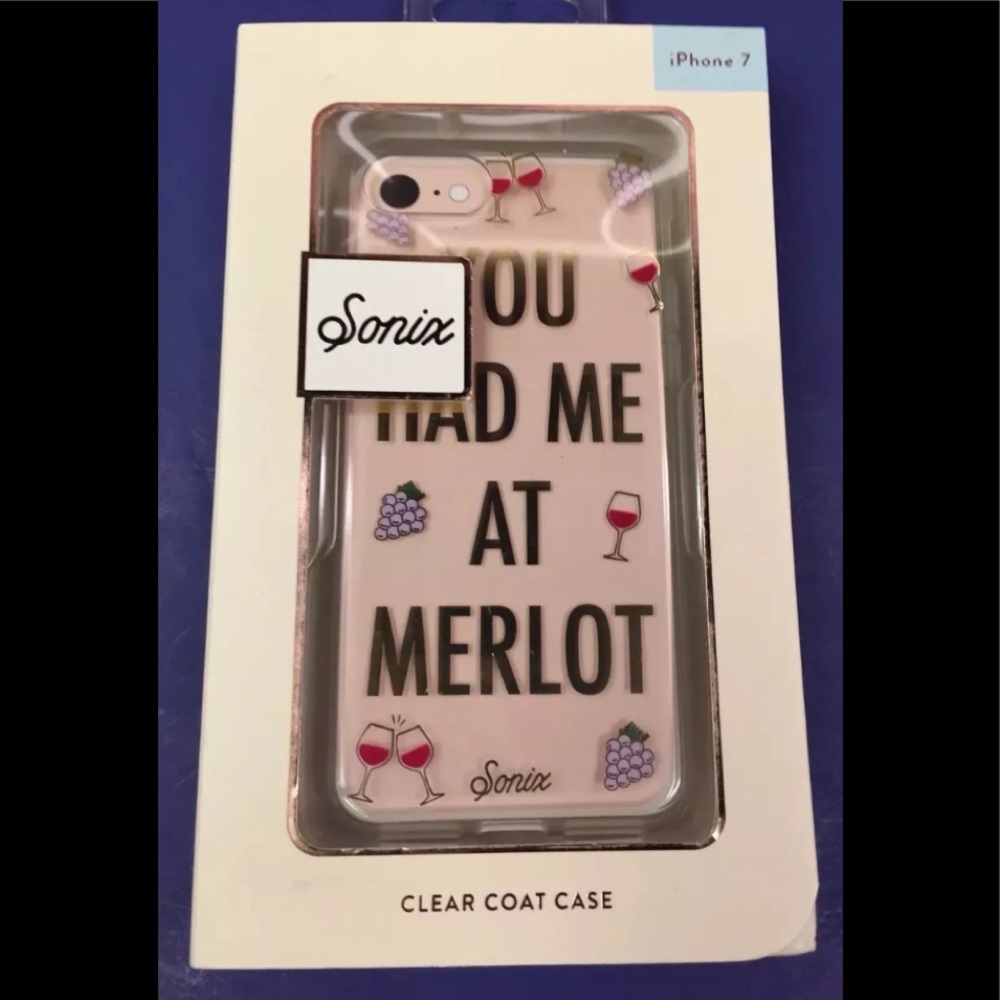 Sonix iPhone 7/8 Case / YOU HAD ME AT MERLOT - Picture 2 of 8